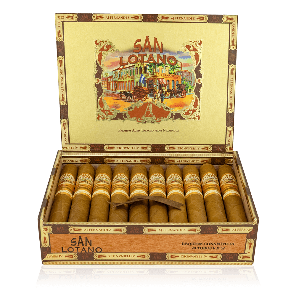 AJ Fernandez San Lotano Requiem Connecticut | Robusto (5 x 52) | Box of 20