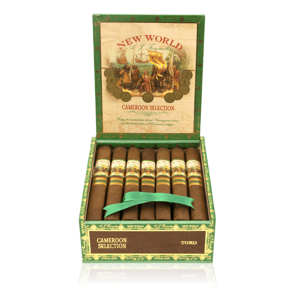 AJ Fernandez New World Cameroon | Short Robusto (4 x 48) | Box of 20