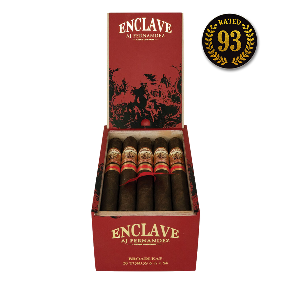 AJ Fernandez Enclave Broadleaf | Toro (6Β½ x 54) | Box of 20