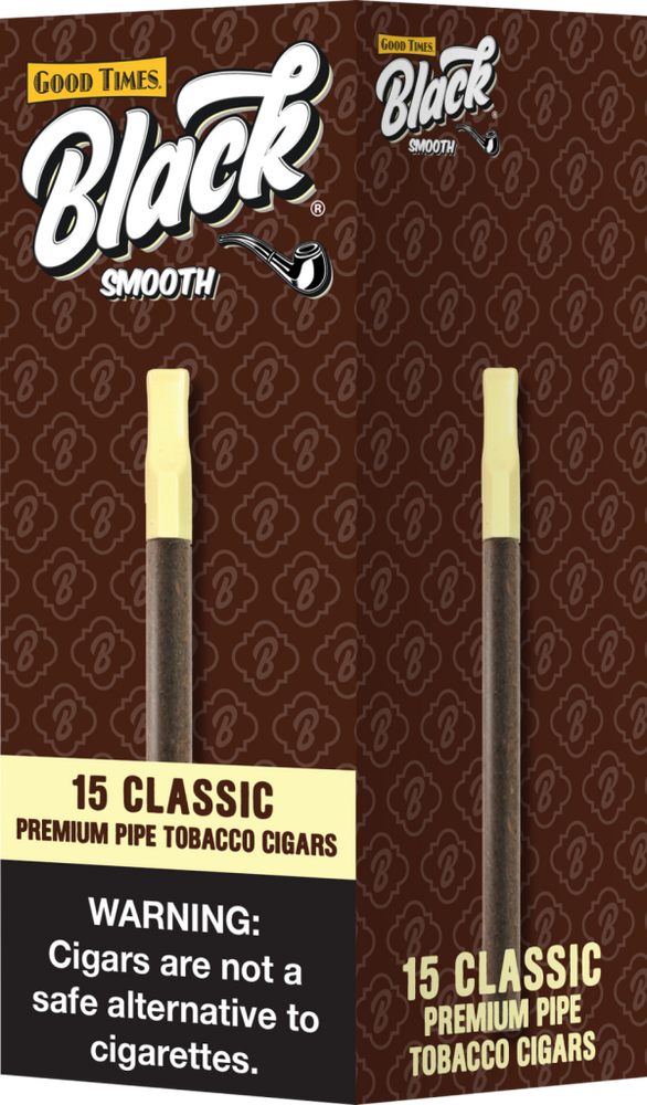 Black Smooth Singles 15ct | Vanilla