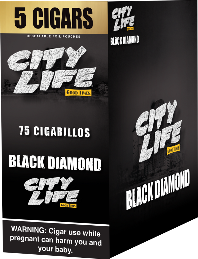 City Life Cigarillos 75ct | White Grape