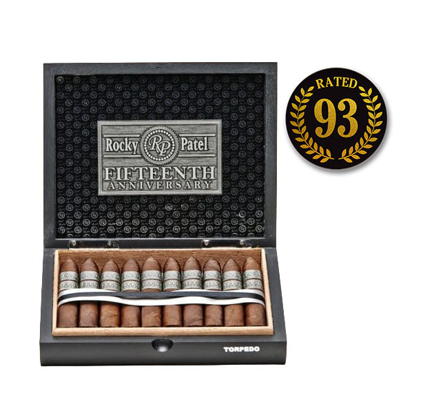 Rocky Patel Fifteenth Anniversary | Robusto (5.5" X 50) | Box of 20