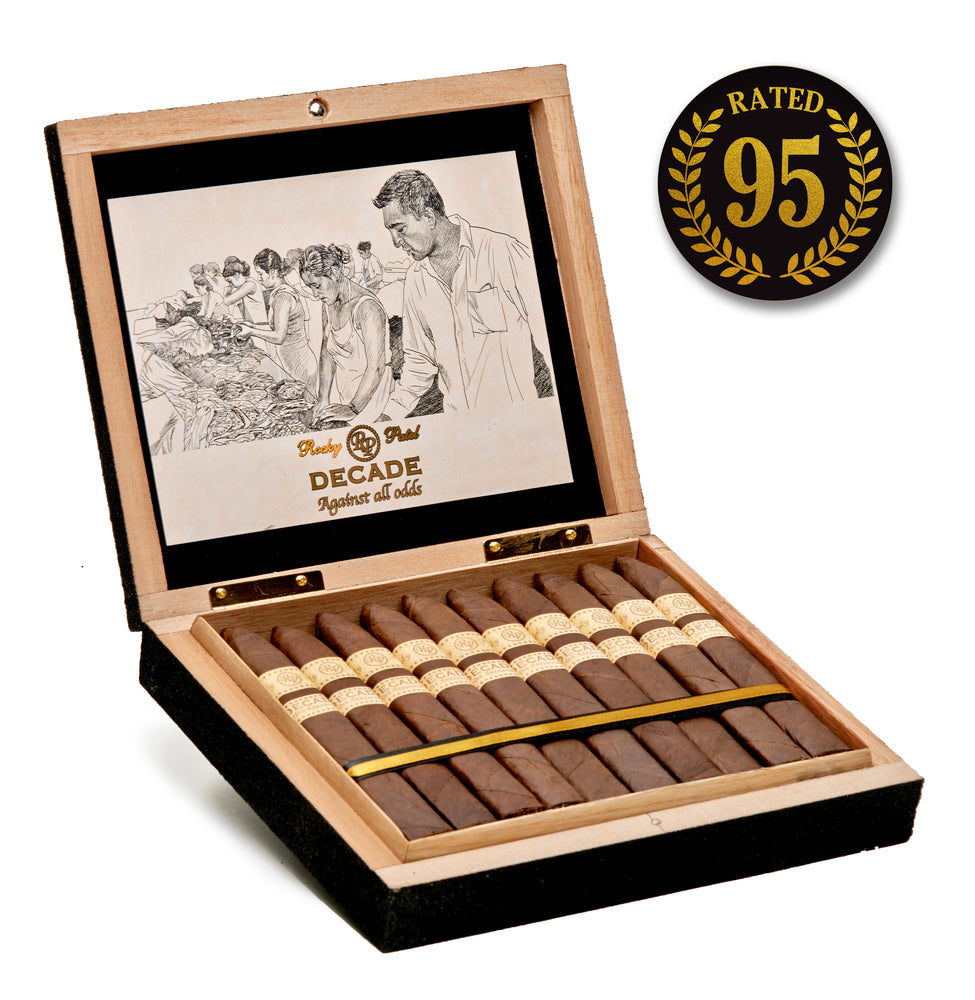 Rocky Patel Decade | Robusto (5" X 50) | Box of 20