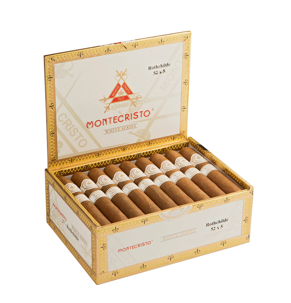 Montecristo White | Rothchilde (5.0"x52) | Box of 27