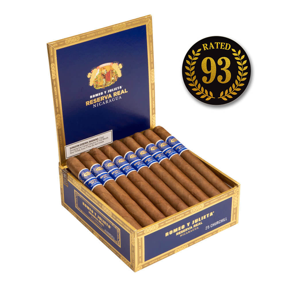 Romeo y Julieta Reserva Real Nicaragua | Robusto (5" x 50) | Box of 25