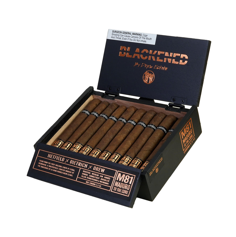 Drew Estate Blackened M81 | Robusto (5.0"x50) | Box of 20