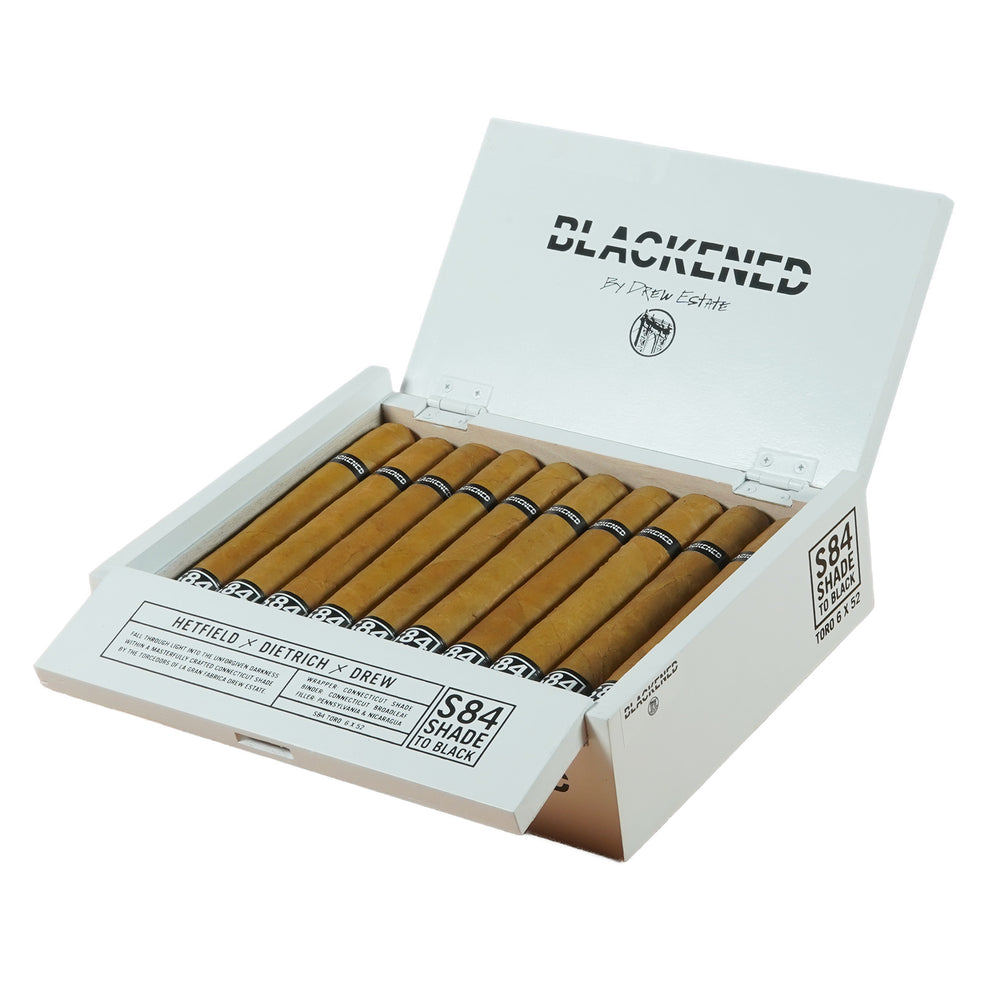Drew Estate Blackened S84 Shade to Black | Corona (5.0"x43) | Box of 20