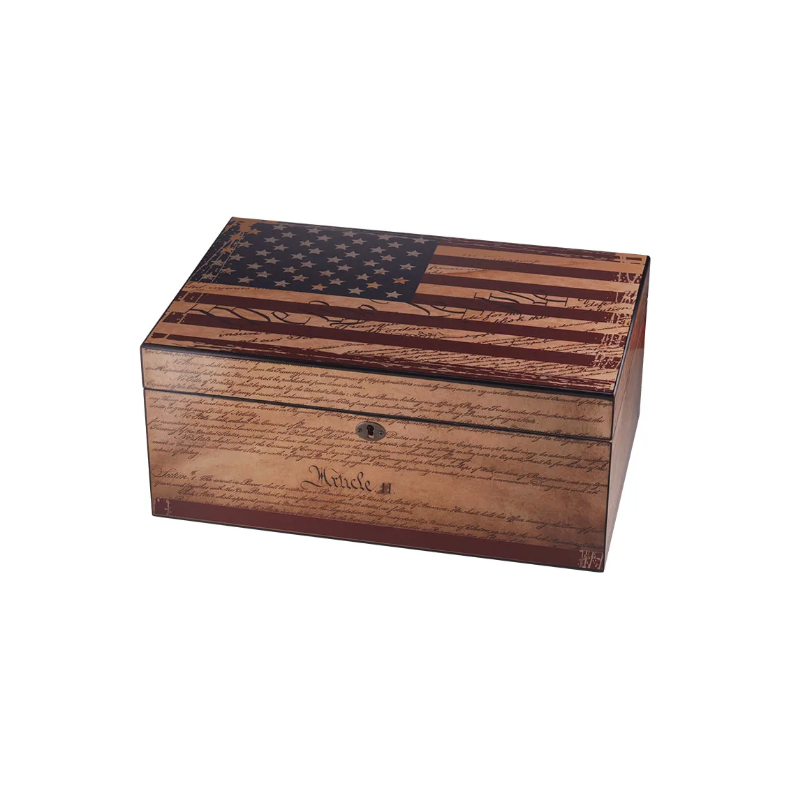 American Flag Humidor