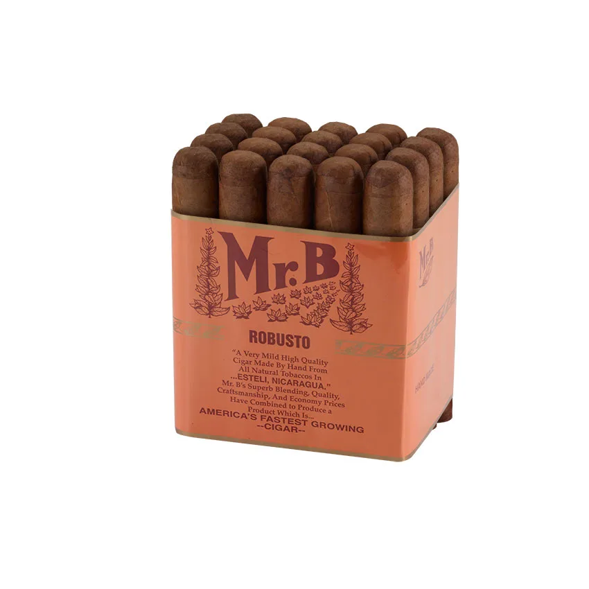 Mr. B Robusto Natural | Robusto | Bundle of 20