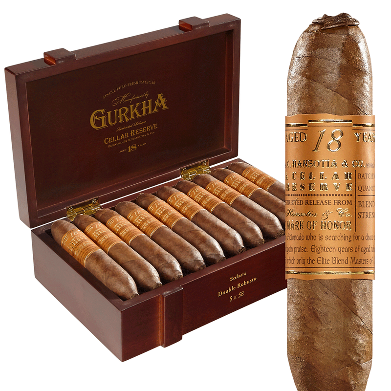 Gurkha Cellar Reserve 18 Yr. Edicion Especial Box of 20