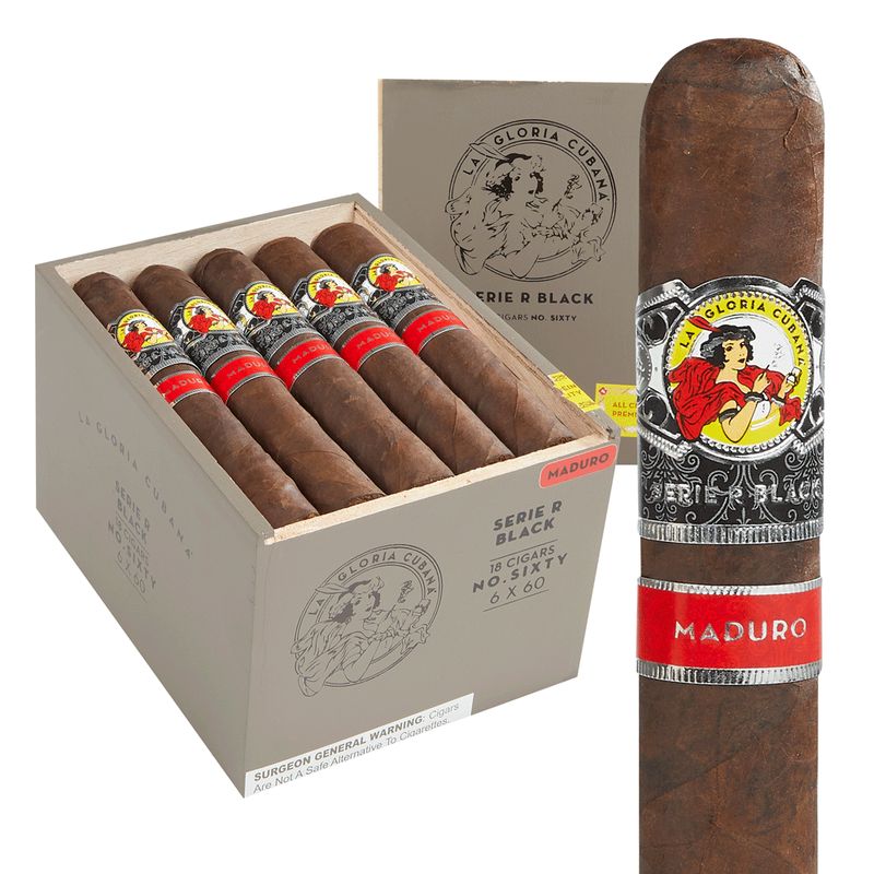 La Gloria Cubana Serie R Black Maduro Box of 18