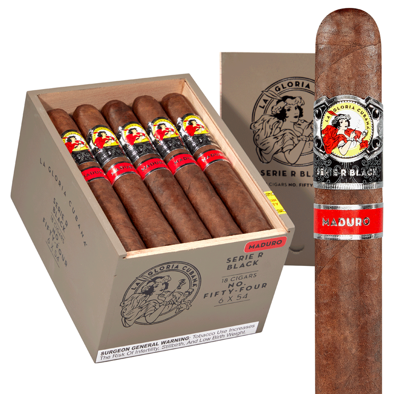 La Gloria Cubana Serie R Black Maduro Box of 18