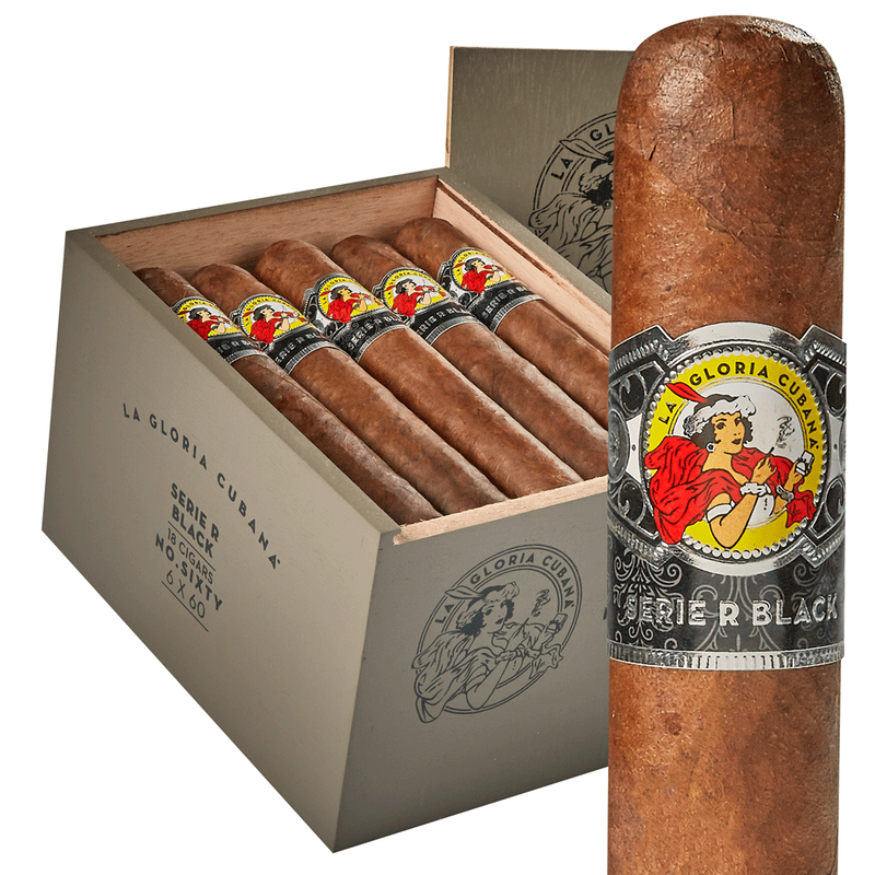 La Gloria Cubana Serie R Black Box of 18