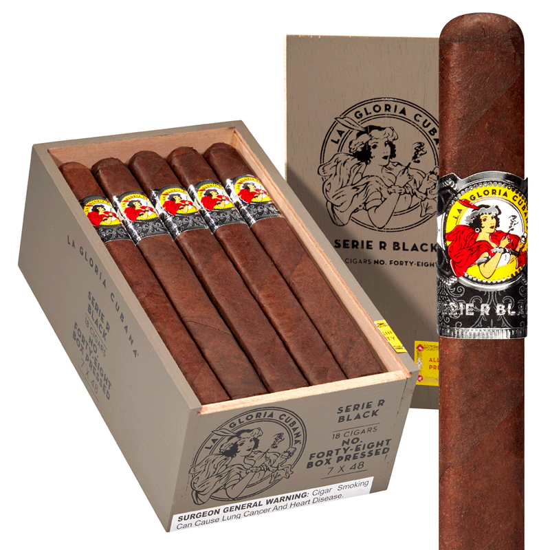 La Gloria Cubana Serie R Black Box of 18