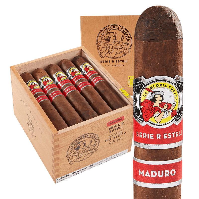 La Gloria Cubana Serie R Esteli Maduro Box of 18