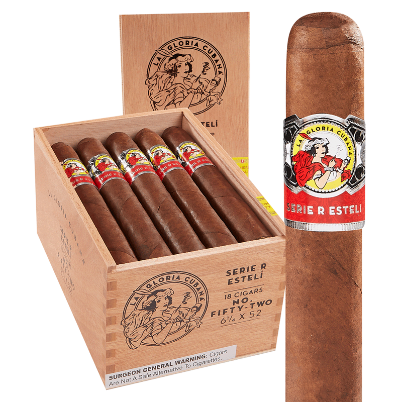 La Gloria Cubana Serie R Esteli Box of 18