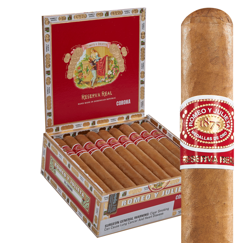Romeo y Julieta Reserva Real Cigars Box of 25