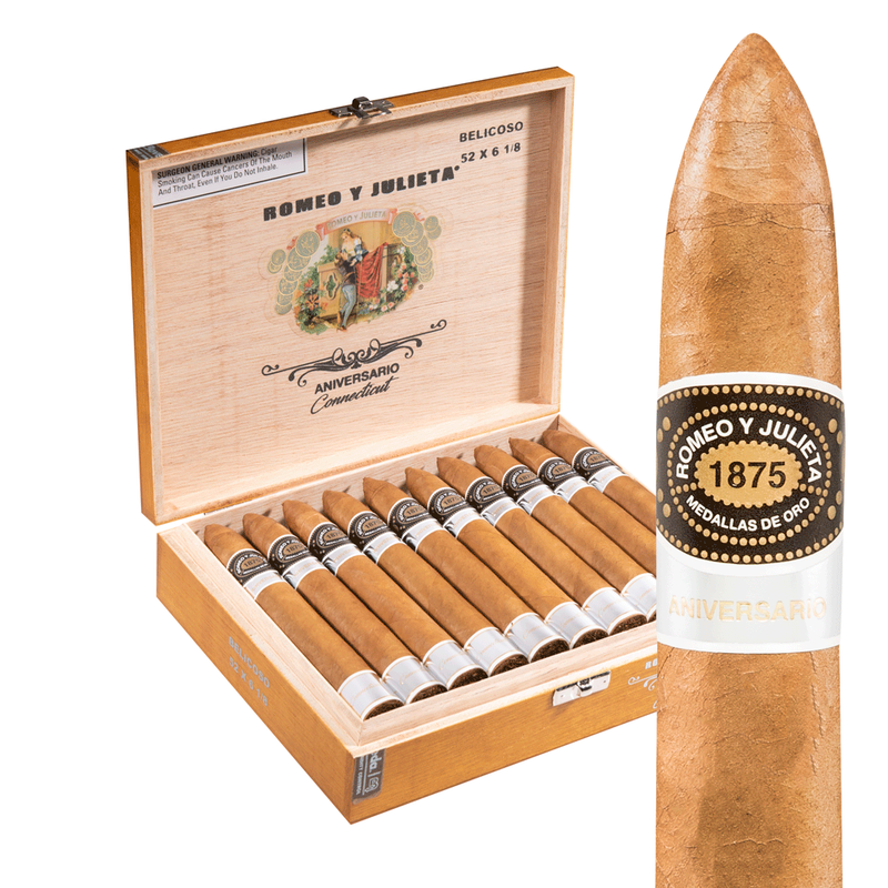 Romeo y Julieta Aniversario Connecticut Box of 20