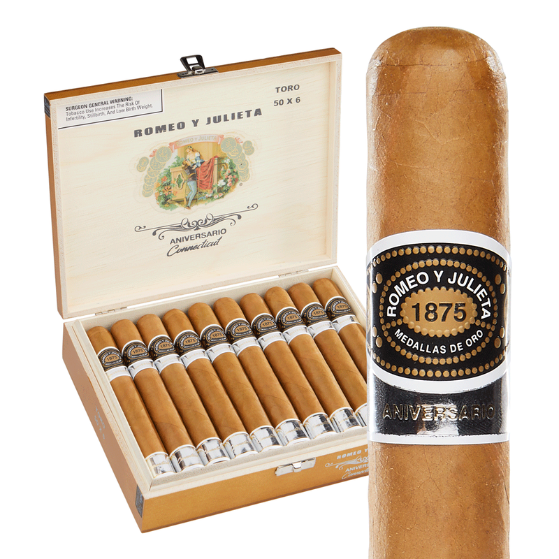 Romeo y Julieta Aniversario Connecticut Box of 20