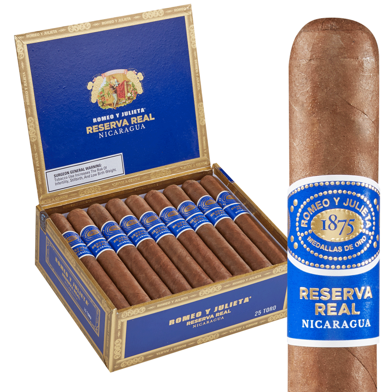 Romeo Y Julieta Reserva Real Nicaragua Box of 25