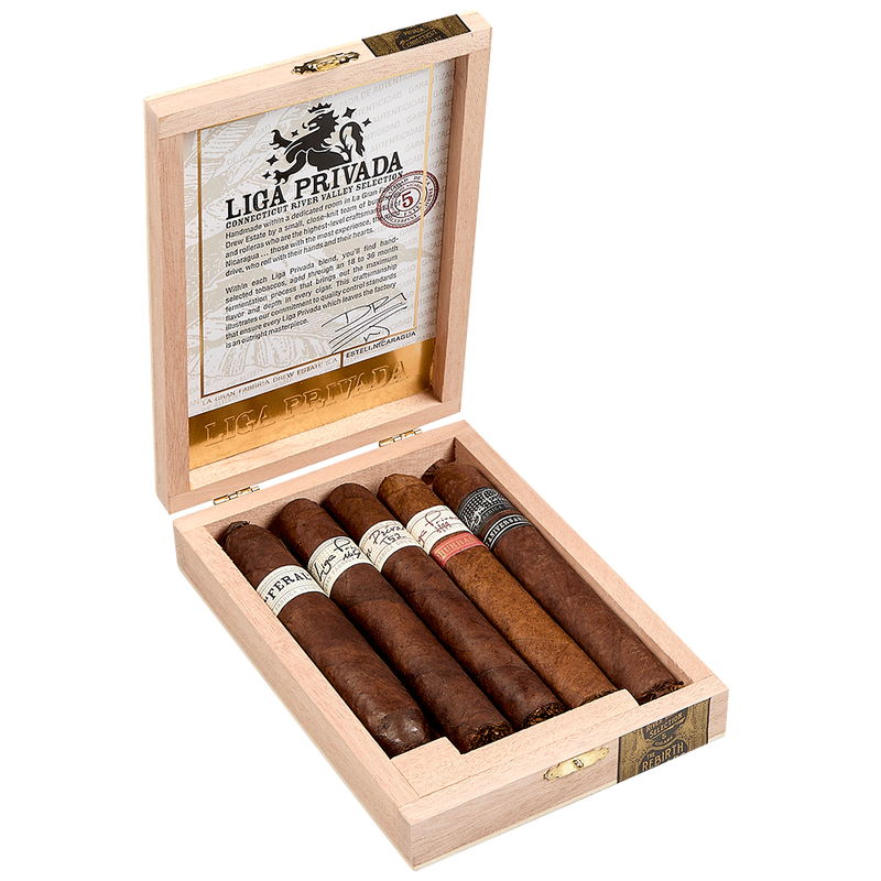 Drew Estate Liga Privada 5 Count Sampler Toro 5-Cigar Sampler