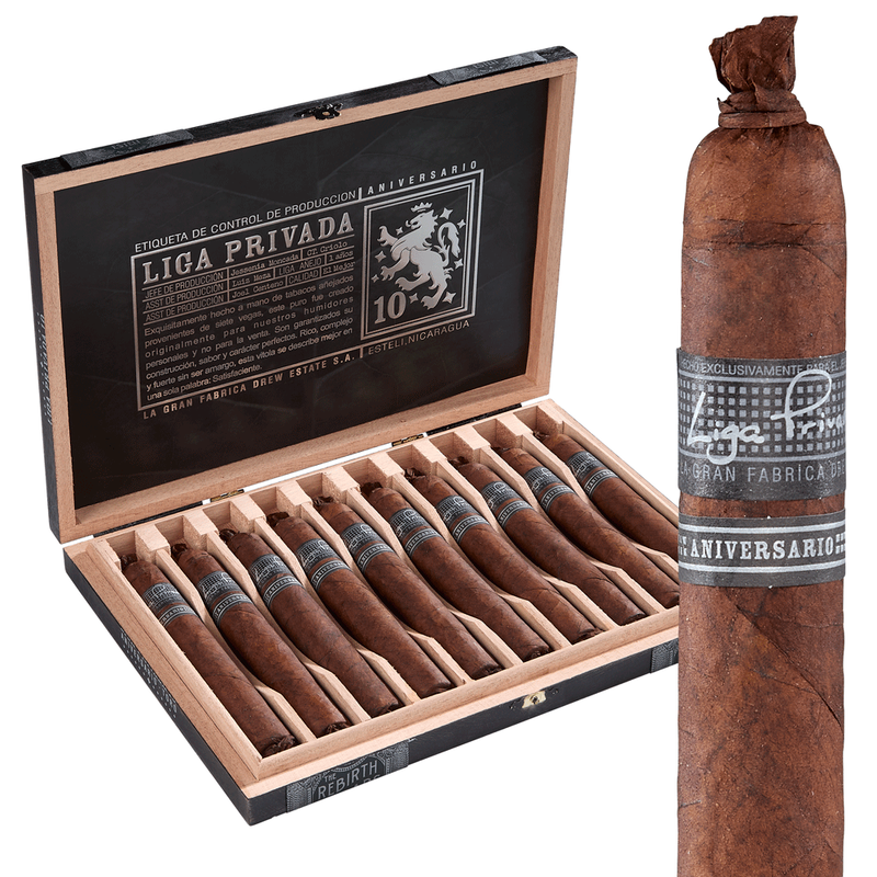 Drew Estate Liga Privada Aniversario 10 Box of 10