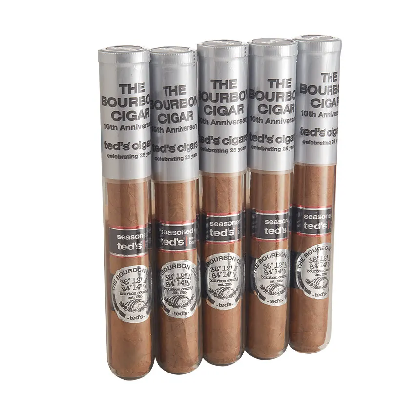 Ted's Bourbon 10th Anniversary Natural | Toro | Pack of 5