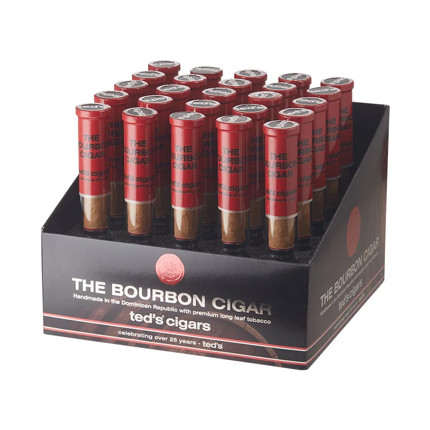 Ted's Bourbon 5x38 Natural | Corona | Box of 25