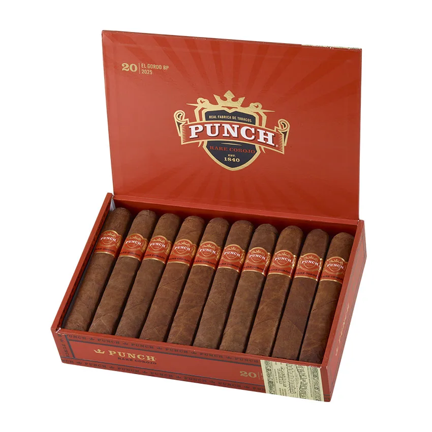 Punch Rare Corojo Limited Edition Box Pressed Gordo Natural | Gordo | Box of 20