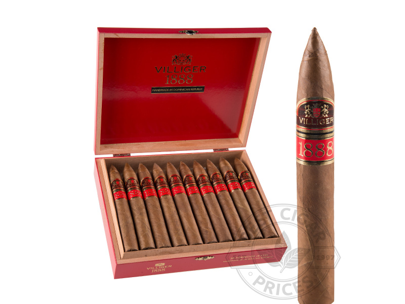 Villiger 1888 Dominican Republic Torpedo - 20 Cigars