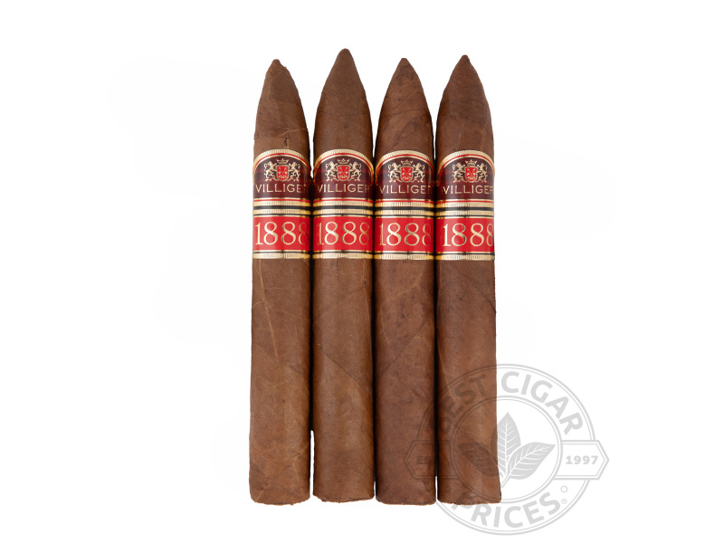 Villiger 1888 Dominican Republic Torpedo - 4 Cigars