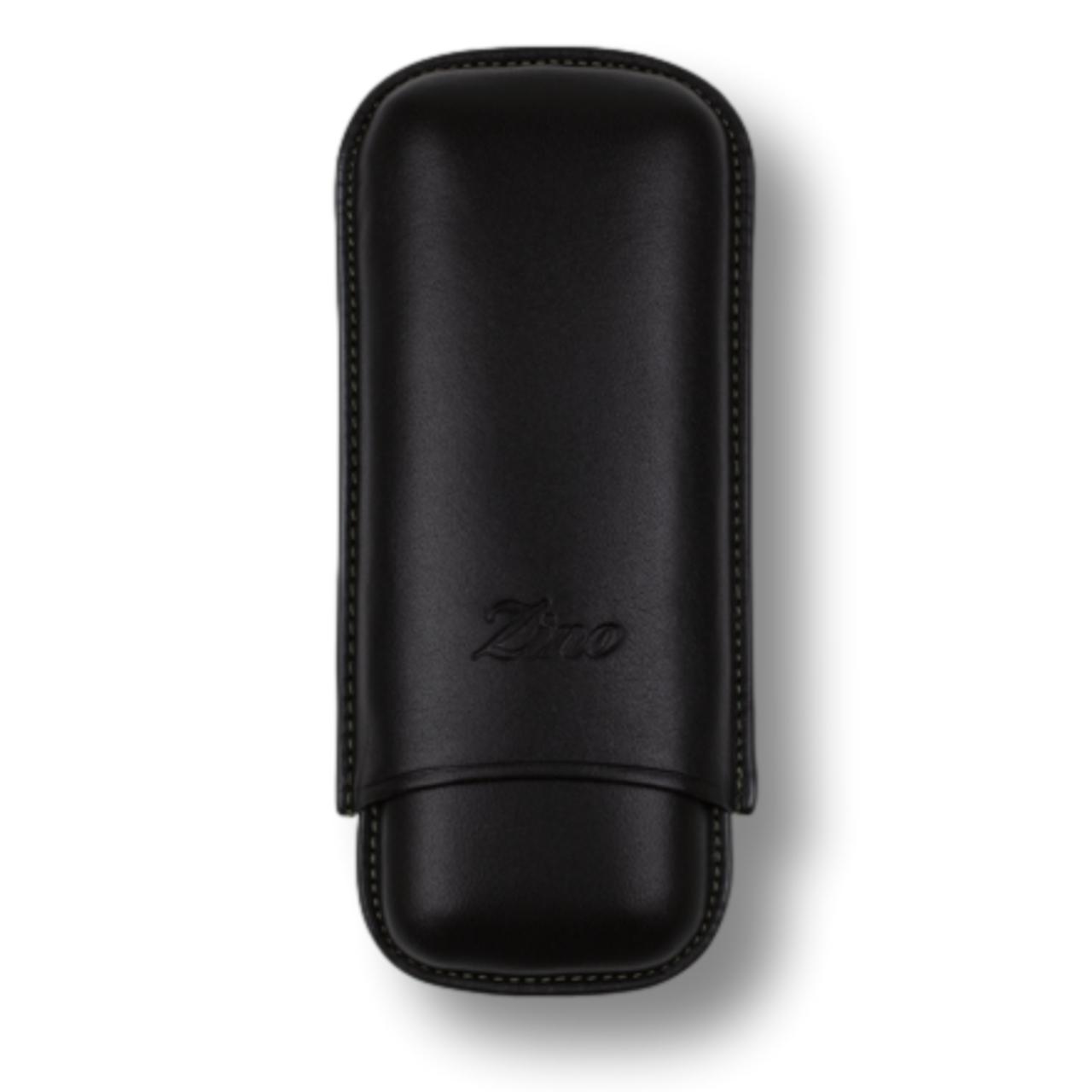 Davidoff Leather Soft Cigar Cases | Black & Mint R-2-Finger