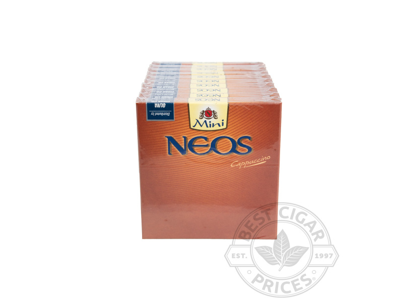 Neos Cappuccino Selection Cigarillos 2X Deal - Small Packs: 100 Cigarillos