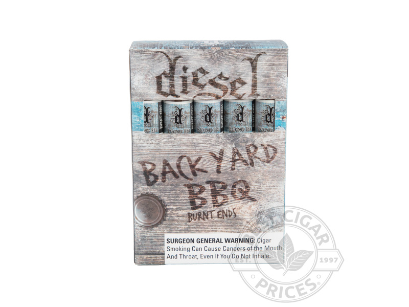 Diesel Bbq Series Burnt Ends Unit Of 50 Cigars - 10 Cigars