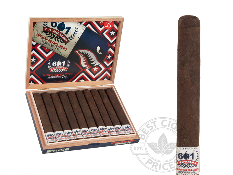 601 La Bomba Warhead Independence Day 250 Le 2026 Cigars - 10 Cigars