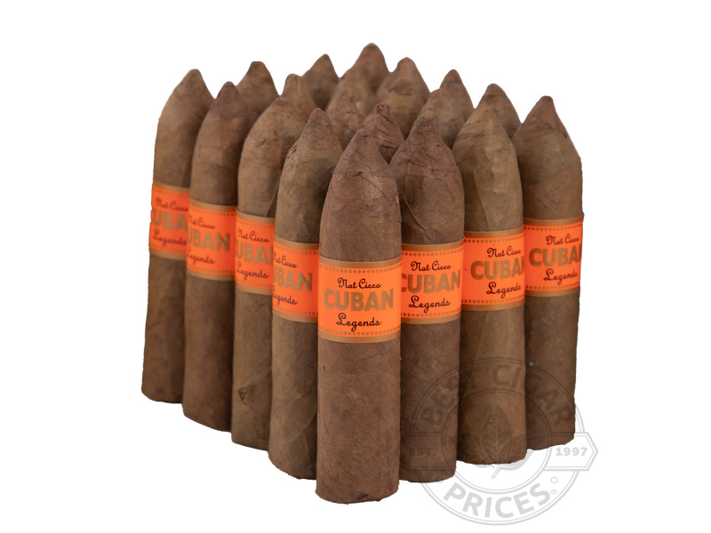 Nat Cicco Cuban Legends Natural No. 4 Torpedo Cigars - Bundle - 20 Total Cigars