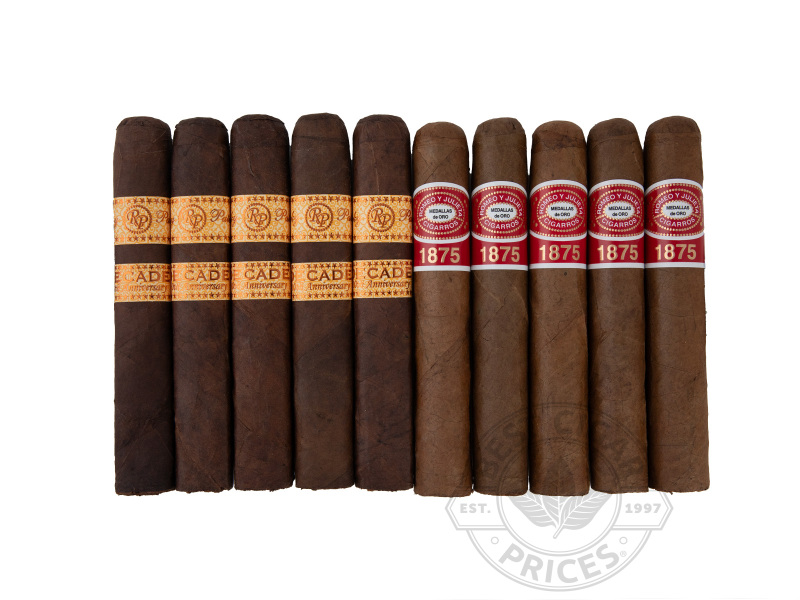 Seeing Double: Rocky & Romeo Sampler - 10 Cigars