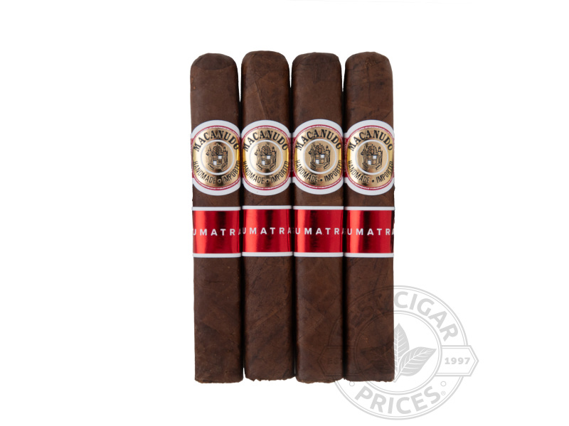 Macanudo Sumatra Robusto Cigars 4pack - 4 Cigars