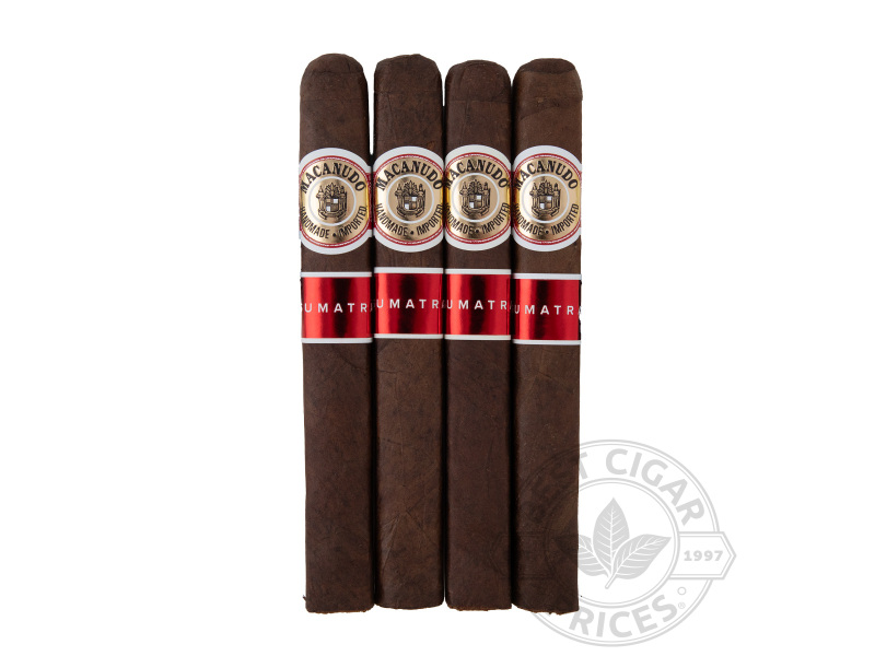 Macanudo Sumatra Toro Cigars 4pack - 4 Cigars