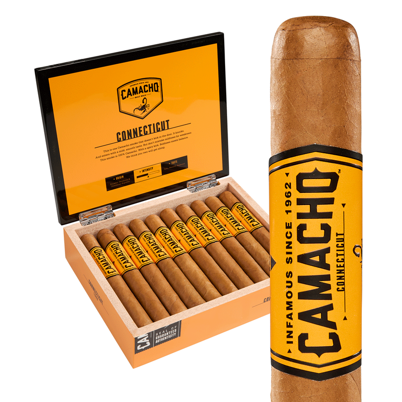 Camacho Connecticut Gordo Box of 20
