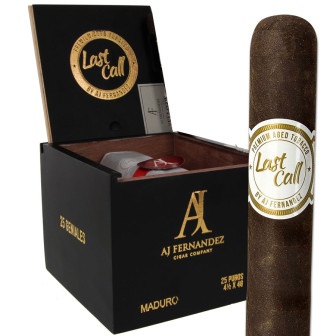 AJ Fernandez Last Call Maduro Pequenas 25 Pack