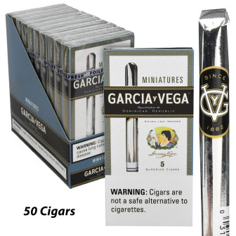 Garcia y Vega Miniatures 50 CIGARS