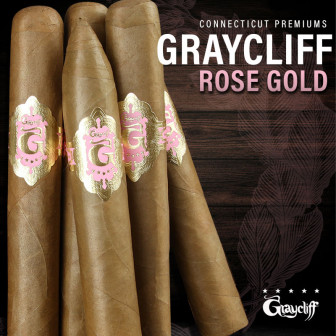 Graycliff Rose Gold PGXL Gordo 5 Pack