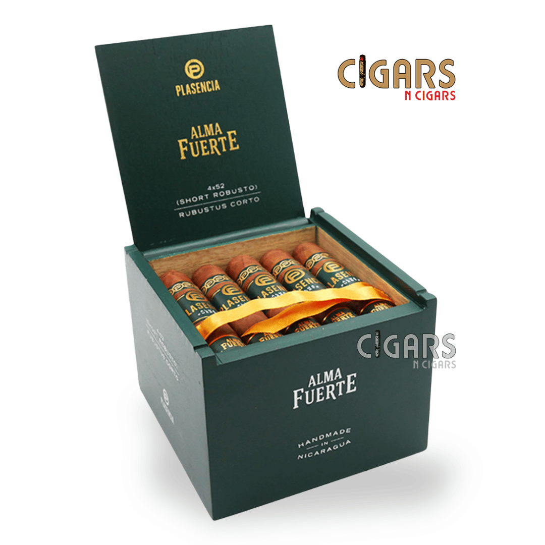 Plasencia Alma Fuerte Natural Rubustus Corto Pack of 5