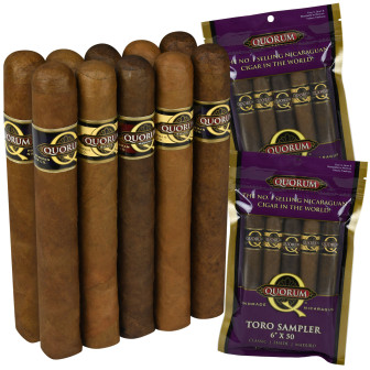Quorum Toro 10-Cigar Fresh Pack Sampler