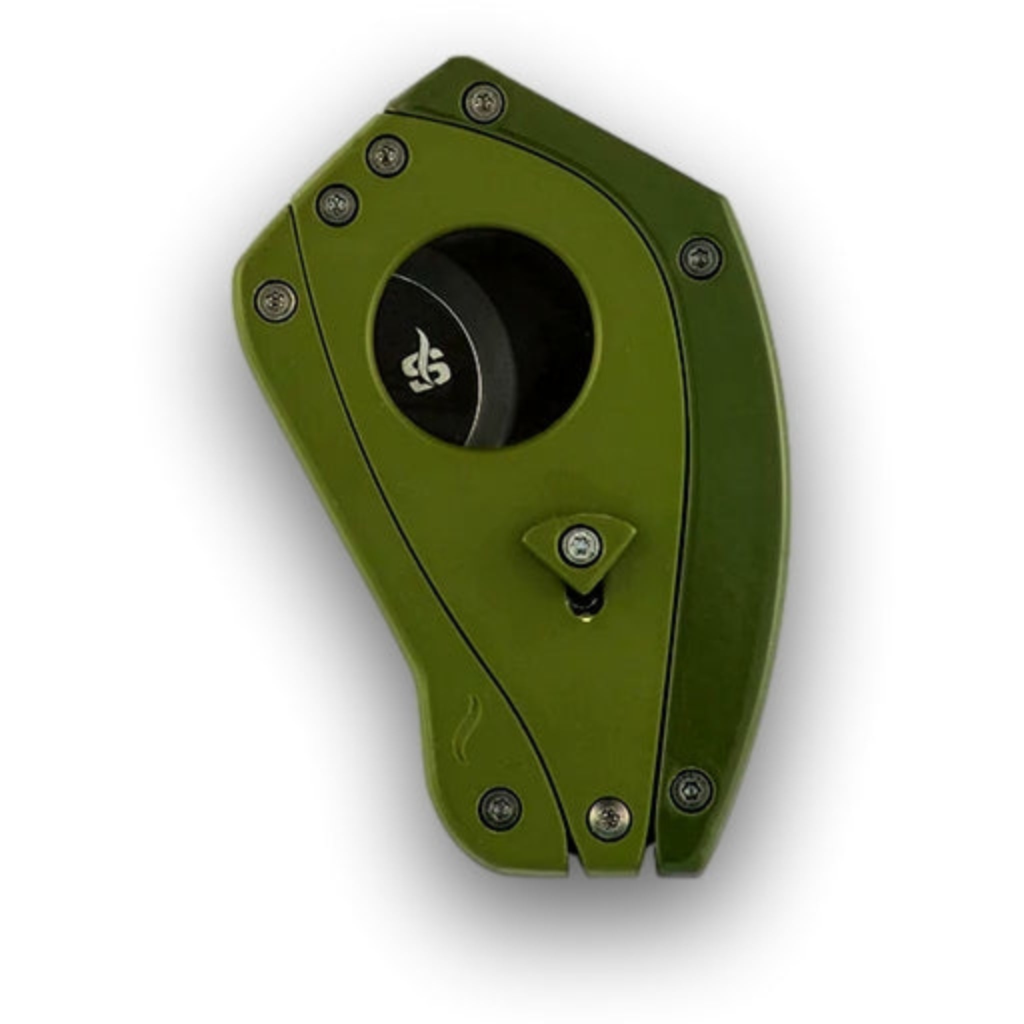 SMKN Ergo Cut Double Blade Cigar Cutter | Olive Green