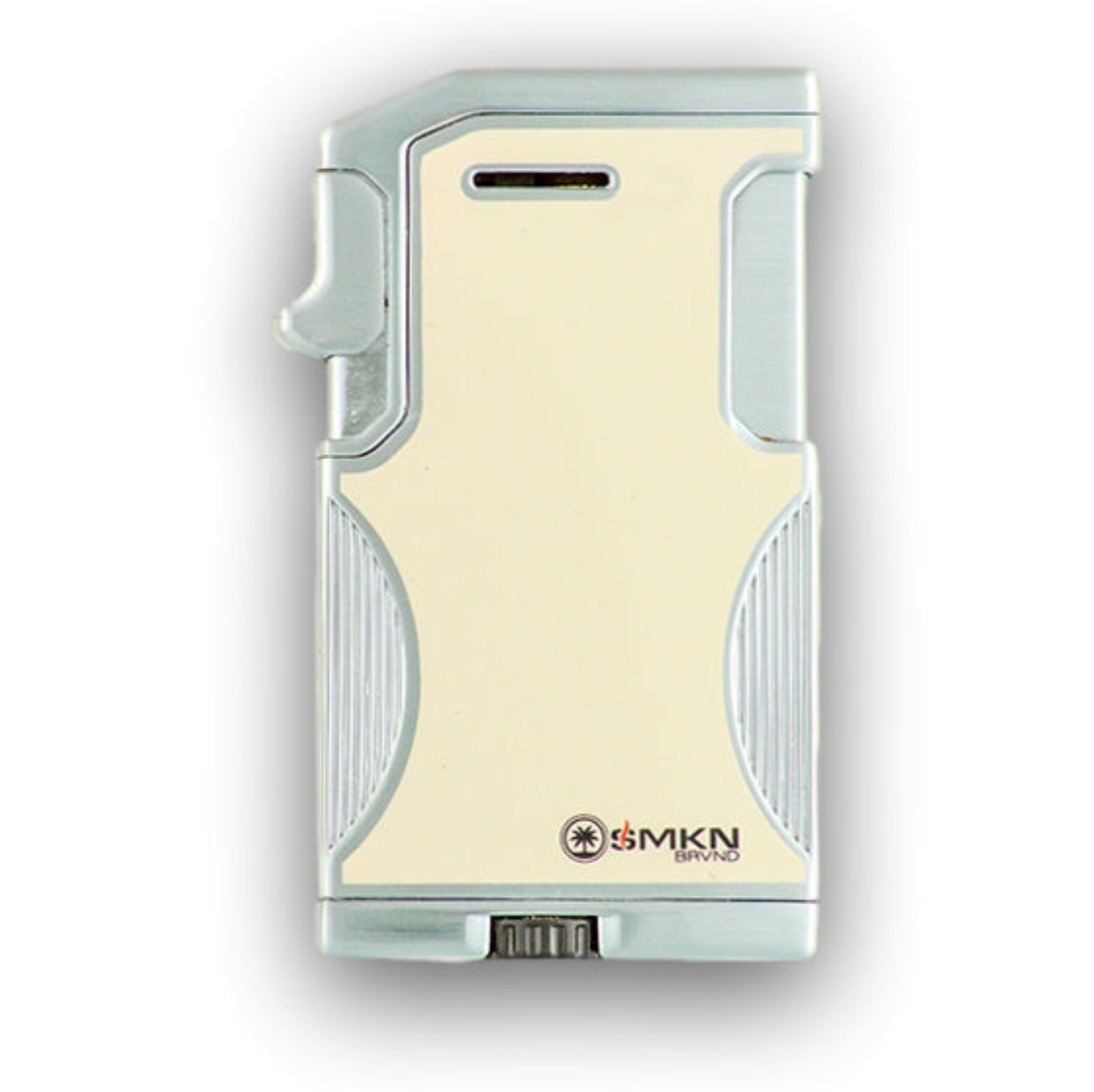 SMKN DoS Soft Flame and Jet Flame Cigar Lighter | Champagne and Chrome