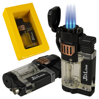 Jetline Diego Triple Flame Lighter- Copper Lighter
