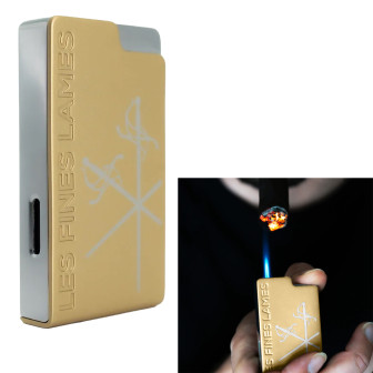Les Fines Lames Le Feu Brick Lighter- Champagne Lighter