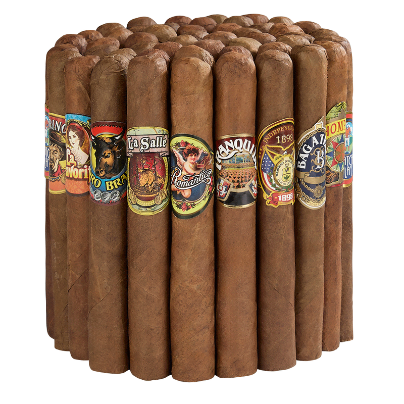 Thompson Toro 50-Count Cigar Assortment 5 x 1898 50-Cigar Sampler
